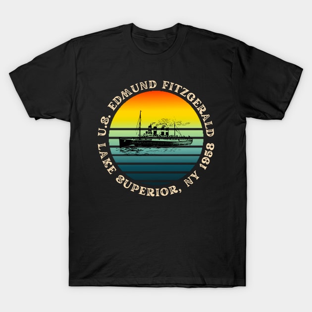 edmund fitzgerald T-Shirt by Guncleisms